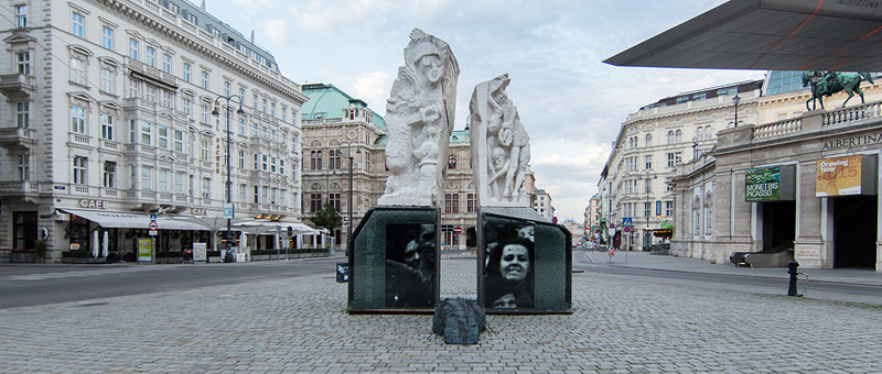 Mahnmal gegen Krieg und Faschismus - Rundgang Was ist Österreich? - denk mal wien Header Mahnmal gegen Krieg und Faschismus