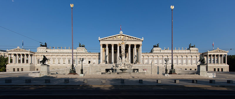 Parlament- Rundgang Republik und Demokratie - denk mal wien Header Parlament