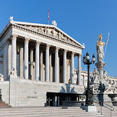 Parlament - Rundgang Republik und Demokratie - denk mal wien Detail Parlament