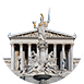 Rundgangsstation Parlament - denk mal wien Icon Tournavigation Parlament